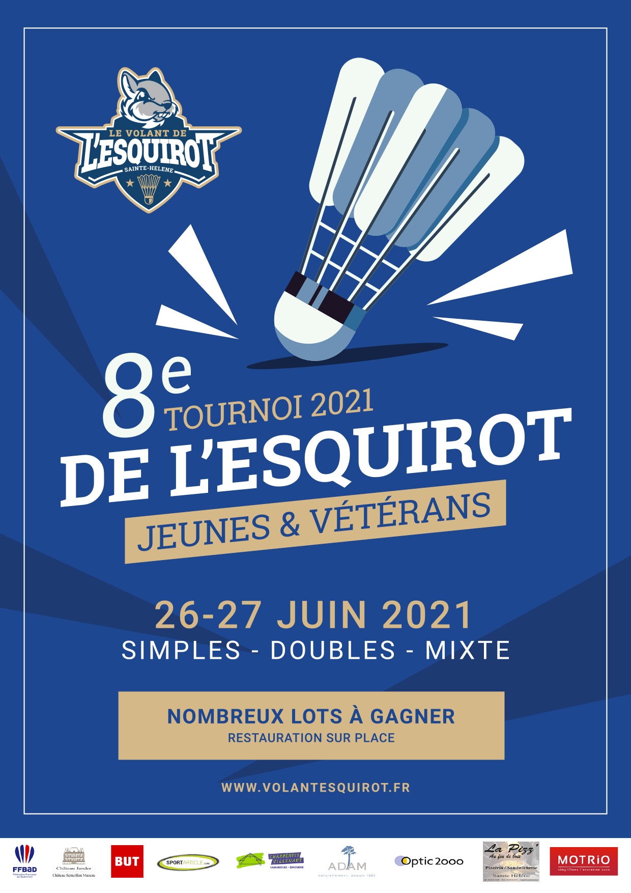 Le tournoi de l’esquirot se jouera à  LACANAU